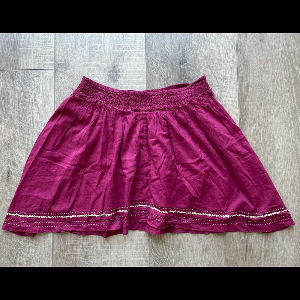 American Eagle Sequin Detailed Skirt Size XS